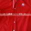 2016 custom Huawei logo men red color uniform , men work shirt