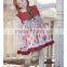 trendy girls stripe ruffle remake boutique clothing sets