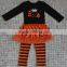 conice custom Thanksgiving Day turkey print kids clothes