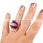 2015 fashion amethyst crystal finger ring designs new design gold finger ring ladies gold finger ring