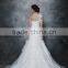 Wholesale Elegant A-line Sweetheart one shoulder Lace wedding gown with Long Sleeves wedding Bridal dress AS284