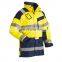 high visibility safety jacket windbreaker jacket winter jacket reflective strip