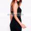 New Fashion Cowl Neck Waist Tie Bodycon Dress 2017