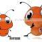 Reliable logo printed custom plush toy