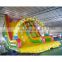 Latest inflatable slide adult outdoor dry slide smurfs printing inflatable dry slide for wholesale price