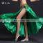 Q-6040 Professional Beautiful Hot Sexy Long Glittery Belly Dance Dress