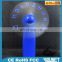 Promotional advertisement programmable led message USB rechargeable portable fan