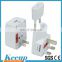 Commercial Application Non-Grounding Electrical Plug Type Cheap multi travel adapter with USB