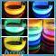 Logo printed cheap led slap bracelet for sports