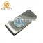 Custom Stianless Steel Metal Mens Money Clip For Gifts