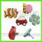 Custom pvc decoration cartoon figure flower food children room drawer cabinet handle and knob