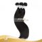 Factory 20inch Clip-In Straight Remy Human Hair Extensions 100G #1 Pure Jet Black