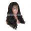 Raw unprocessed hair lace front wig in body wave 9A grade Indian human virgin hair wholesale price