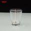 Glassware wholesale advertising flat machine-pressed shot glass