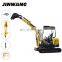 New design 0.095m3 mini tractor excavator with cheap price