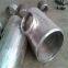 For  Oil And Gas Seamless Welding Equal Tee Din2615 Sand Blasting 