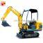 1.5ton ce certificate crawler excavator Chinese Cheap Small Mini Excavator for sale