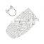 Hot Selling Knitted Organic Cotton Newborn Baby Infant Swaddle Blanket For Autumn Winter