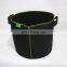Amazon hot sale 7 gallon garden pot grow bag felt with handle