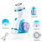 4-1 Rechargeable Facial Cleaning Brush 2019 Amazon Hot Sale Electric Face Scrubber Massage Waterproof Portable Skin Care Tool