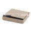 Customized Factory wholesale modern living room furniture faux linen  folding storage ottoman