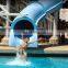 Swimming Pool Closed Flume Fiberglass Drop Slide Aqua Park Slides