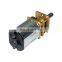 6v 12v  298/1 10mm shaft  60rpm 1000rpm micro gearbox dc motor or with encoder