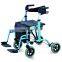 2019 new product TopMedi  Aluminum frame transport walking rollator for older