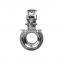 Stainless steel 1/4" 3/8" 1/2" 2pc Female ball valves 1000WOG