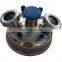 Sanitary Hemispherical cap with sight glass and wrench type MNPT port for butane extractor