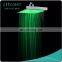 Customized fashionable led light tap shower with sensor