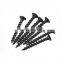 Black or grey gypsum board self drilling screw drywall