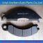 Factory produce and sale high quality construction machine brake pad no asbestos no dust long life