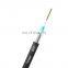 GYFXY G652D g657 Single Mode Outdoor Unitube FRP Strength Member Aerial 24 core Optical fiber Cable roll