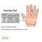 HDD in Stock Ladies Long Sleeve Leather Pigskin Rose Gardening Gloves