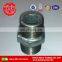 Npt Astm B16.3 Galvanized Male Threaded Malleable Iron Pipe Fitting Nipple 280