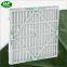G4 pleated panel air filter for HVAC system pre filter
