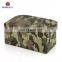 Wholesale storage gift boxes cardboard portable metal lock paper box custom logo mini suitcase