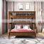 Wooden Bunk Bed Beds with Slide Bedroom Furniture for Mother and Child Bed