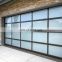 Full view folding 8x7 clear  glass garage doors prices