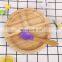 Bamboo Baby Plate Dessert Dish Children'S Tableware Baby Platter Cartoon Cutlery Set Kids Plate