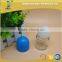 High White Round Roll On Oil Glass Bottle