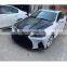 Old to new body kit for Lexus IS 2006-2012 upgrade to 2021 model include front bumper assembly with grille headlight taillight