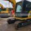 Подержанный экскаватор Komatsu Excavator PC70-8 с ковшом по низкой цене