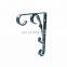 Wholesales Decorative Heavy Duty  Cast Iron Wall Shelf Bracket