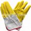 Safety Cuff Cotton Jersey Lined Latex 3/4 Dipped Industrial Glove China Factory