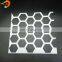 Exterior decorative security hexagonal perforated screen fence producer