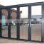 Soundproof aluminum glass door bi fold door