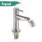 stainless steel cold water basin tap