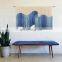 Bohemia Macrame Backdrop Large Macrame Wall Hanging with Dyeing tassels